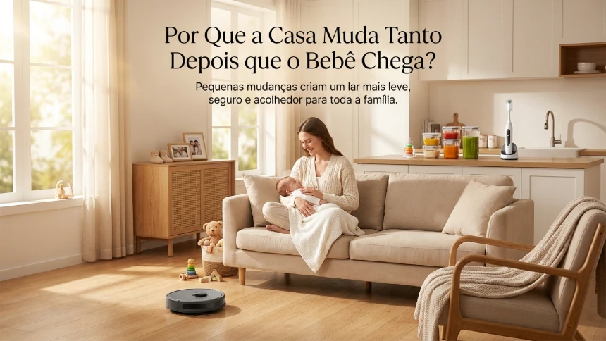 Casa & Vida com Bebê: Transforme Sua Rotina em um Lar Mais Leve