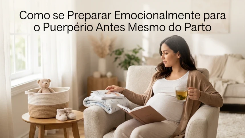 Como se Preparar Emocionalmente para o Puerpério Antes Mesmo do Parto