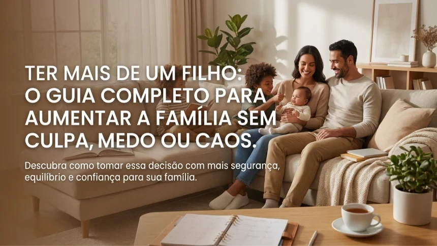 Ter Mais de Um Filho: Guia Completo para Expandir a Família Sem Culpa, Medo ou Caos