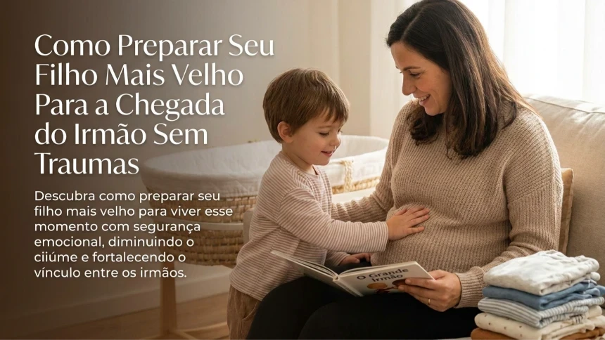 Como Preparar o Filho Mais Velho para a Chegada do Irmão Sem Traumas