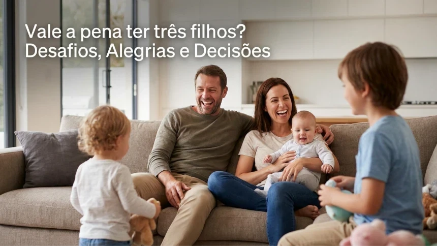 Vale a Pena Ter Três Filhos? Desafios, Alegrias e Decisões