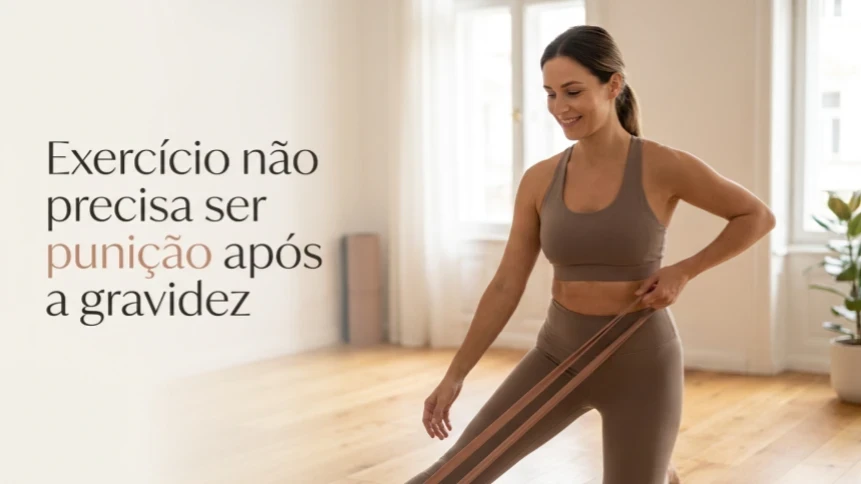 Exercício Não Precisa Ser Punição Após a Gestação